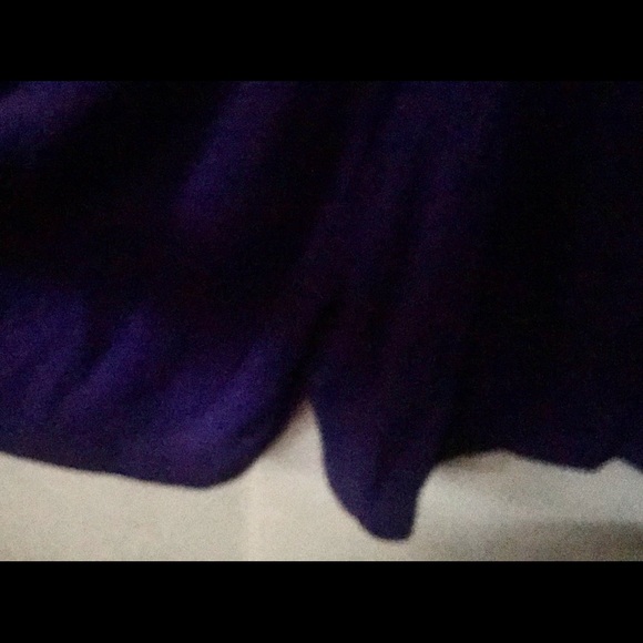 St John Knit Purple Jumper Jumpsuit sz 6 Sleeveless Knee Length Jumpsuit Summer - Picture 5 of 16